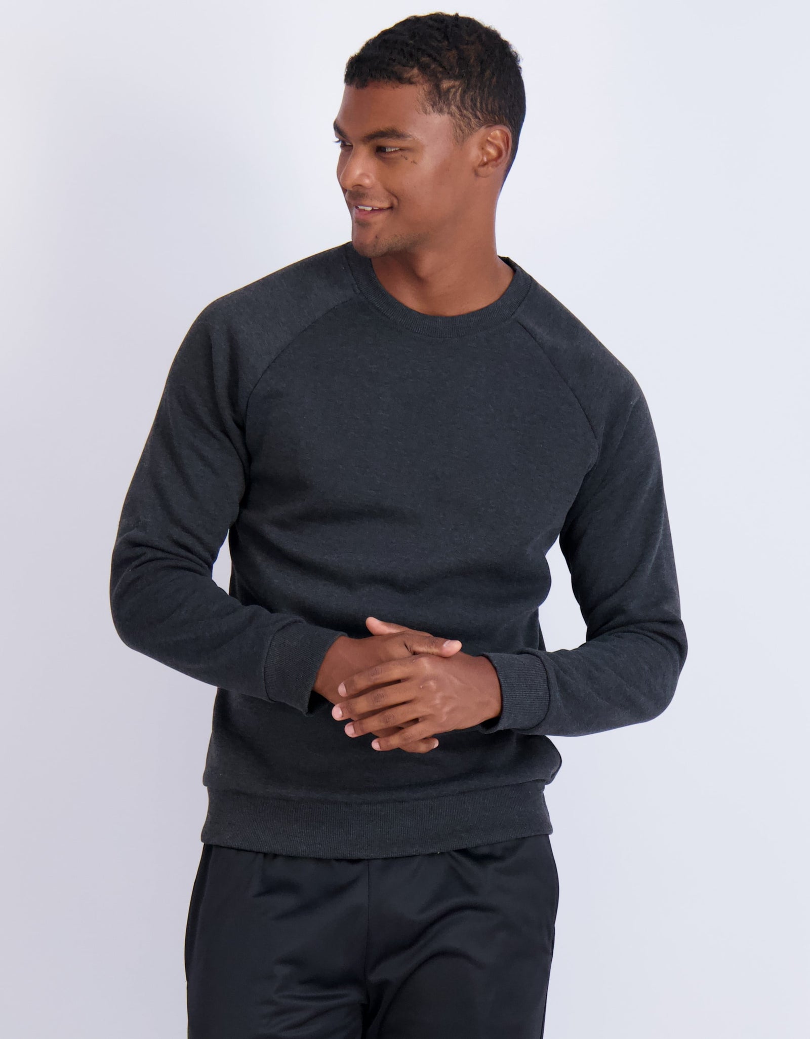 3 Pack: Men'S Soft Plush Fleece Crewneck Sweatshirt - Athletic Pullover Sweater (Available in Big & Tall)