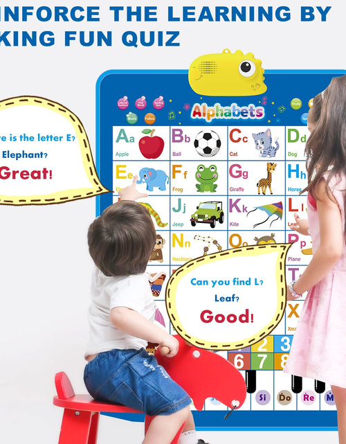 Load image into Gallery viewer, Dinosaur Electronic Learning Chart, Interactive Preschool Toy
