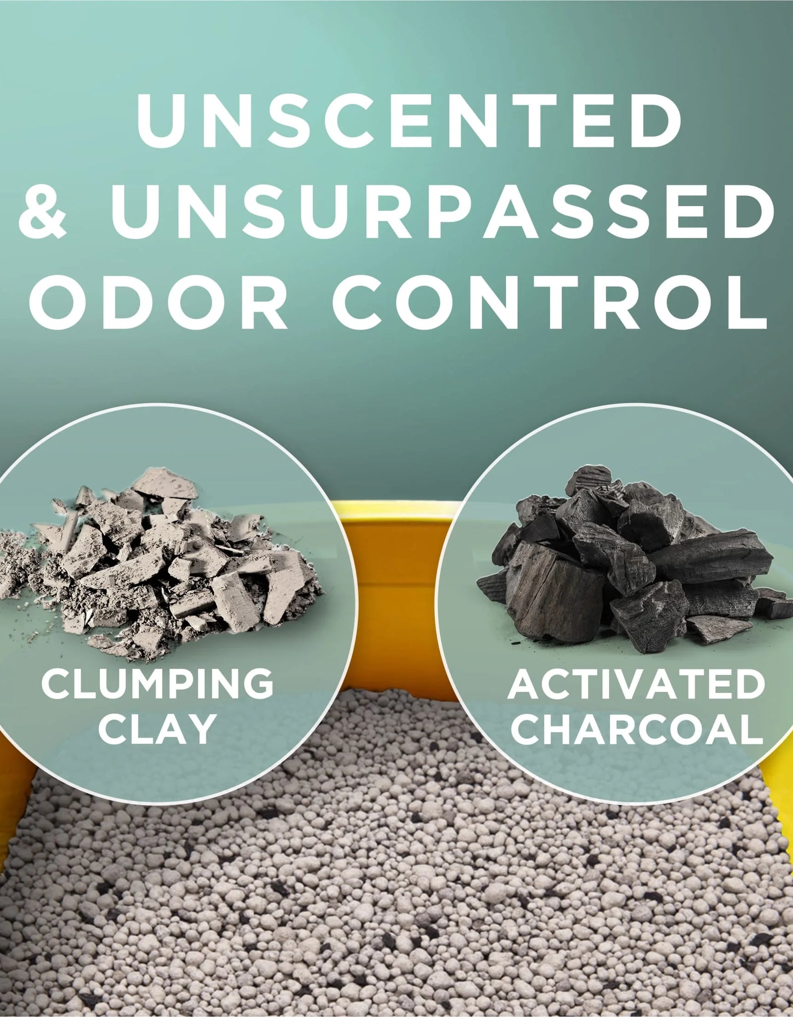 Purina  Free and Clean Clumping Cat Litter, Unscented, 20 Lb Jug