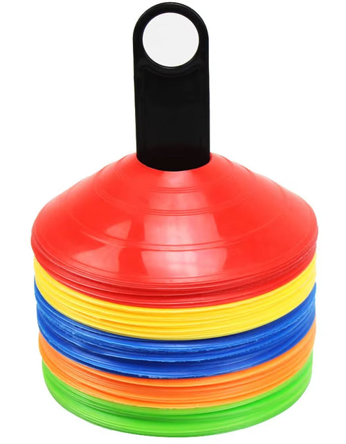 Load image into Gallery viewer, 10/50PCS Soccer Disc Cones Set Soccer Training Pro Agility Discs Dish Sport Space Cones Football Training Equipment Ball Game

