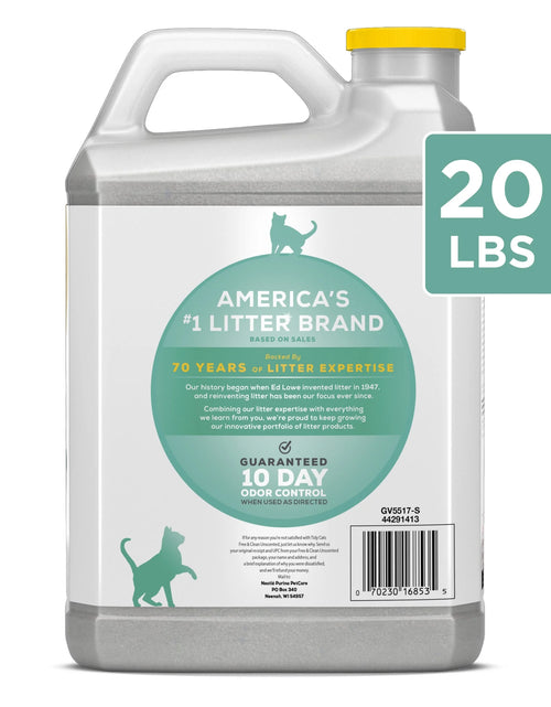 Load image into Gallery viewer, Purina  Free and Clean Clumping Cat Litter, Unscented, 20 Lb Jug
