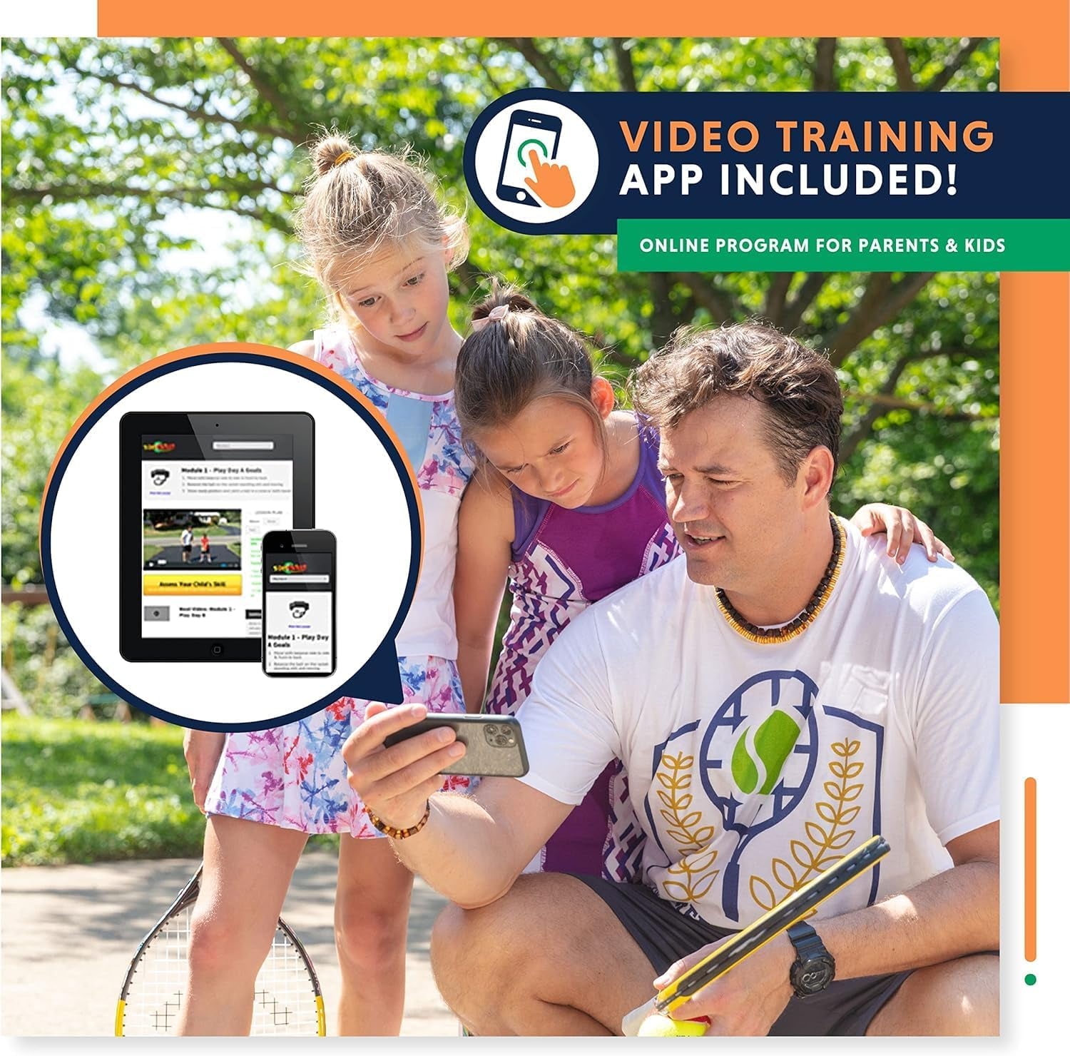 Tennis Racket for Kids by . Proper Equipment Helps You Learn Faster and Play Better!