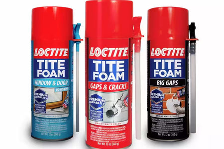 TITE FOAM Big Gaps Spray Foam, Bright White, 12 Oz. Can, Insulating Spray Foam Sealant