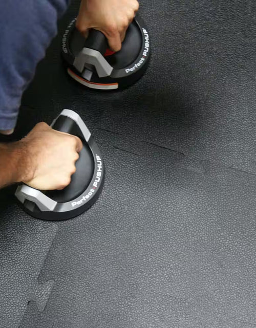 Load image into Gallery viewer, Armor-Lock (Fitness) 3/8 In. X 20 In. X 20 In. Black Interlocking Rubber Tiles (12-Pack, 33 Sq. Ft.)
