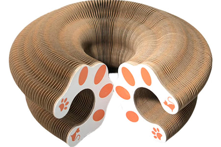 Magic Organ Cat Scratching Board Interactive Scratcher Cat Toy Cat Accordion Toy Cat Grinding Claw Scratching Board Pet Supplies